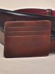 Dark Brown Card Holder